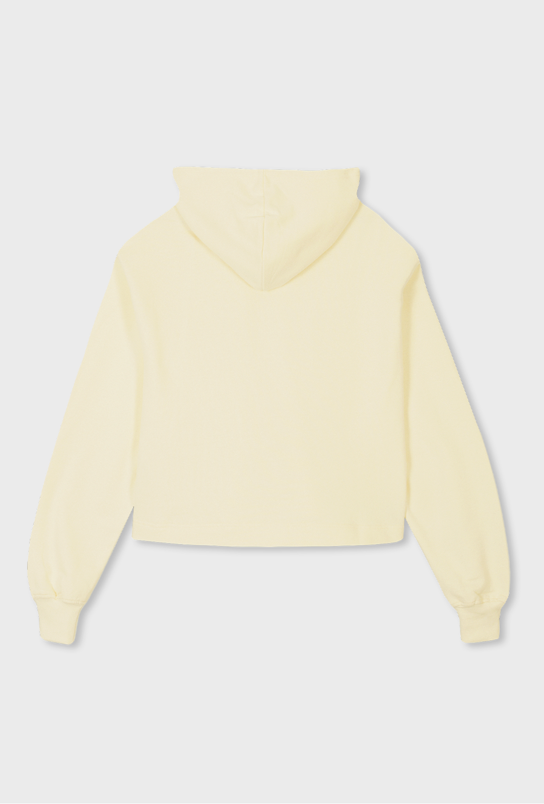 drop shoulder rollr clothing heavyweight vanilla cream box fit hoodie made from french terry fabric 100% organic cotton